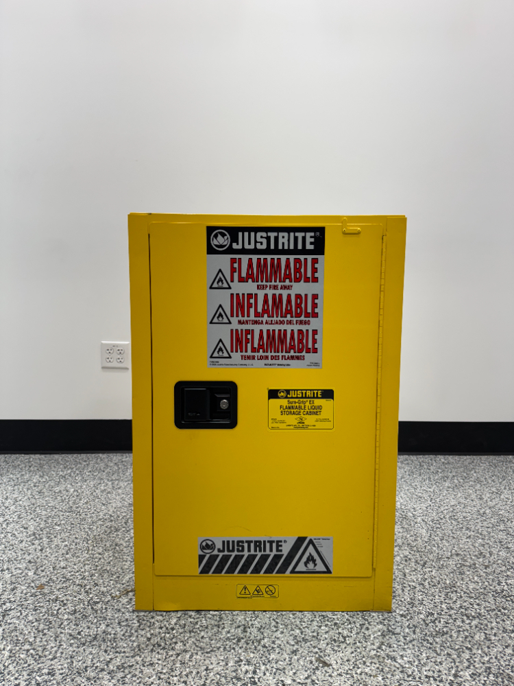 Image of Justrite Sure-Grip EX 12 Gallon Flammable Liquid Storage Cabinet